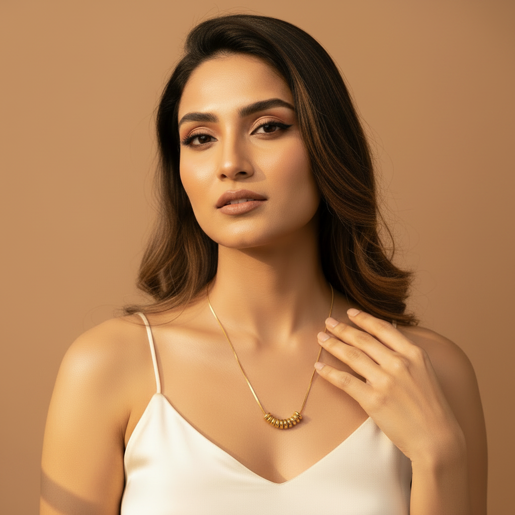 Golden Orbit Necklace - Image 5