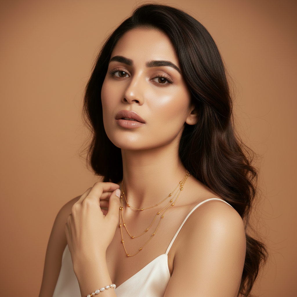 Golden Orbit Necklace - Image 4