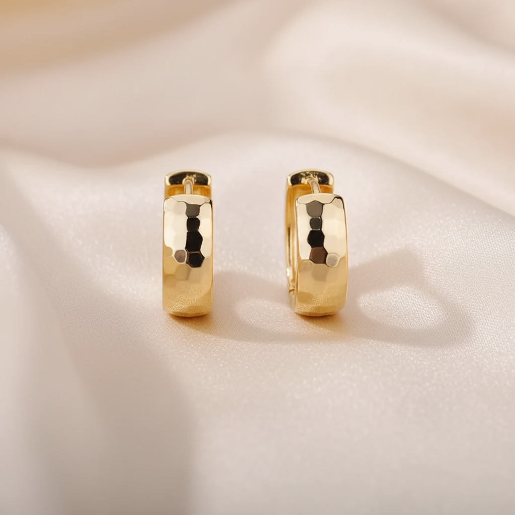 Forge Huggie Hoops - Image 3