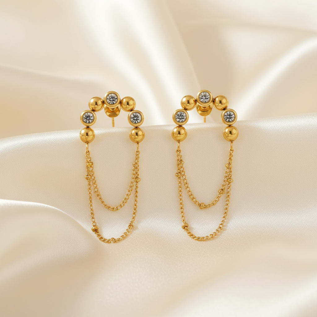 Gold Tassel Drop - Image 6