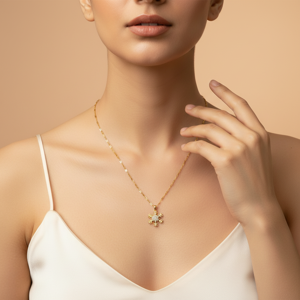 Snowveil Pendant Necklace - Image 3