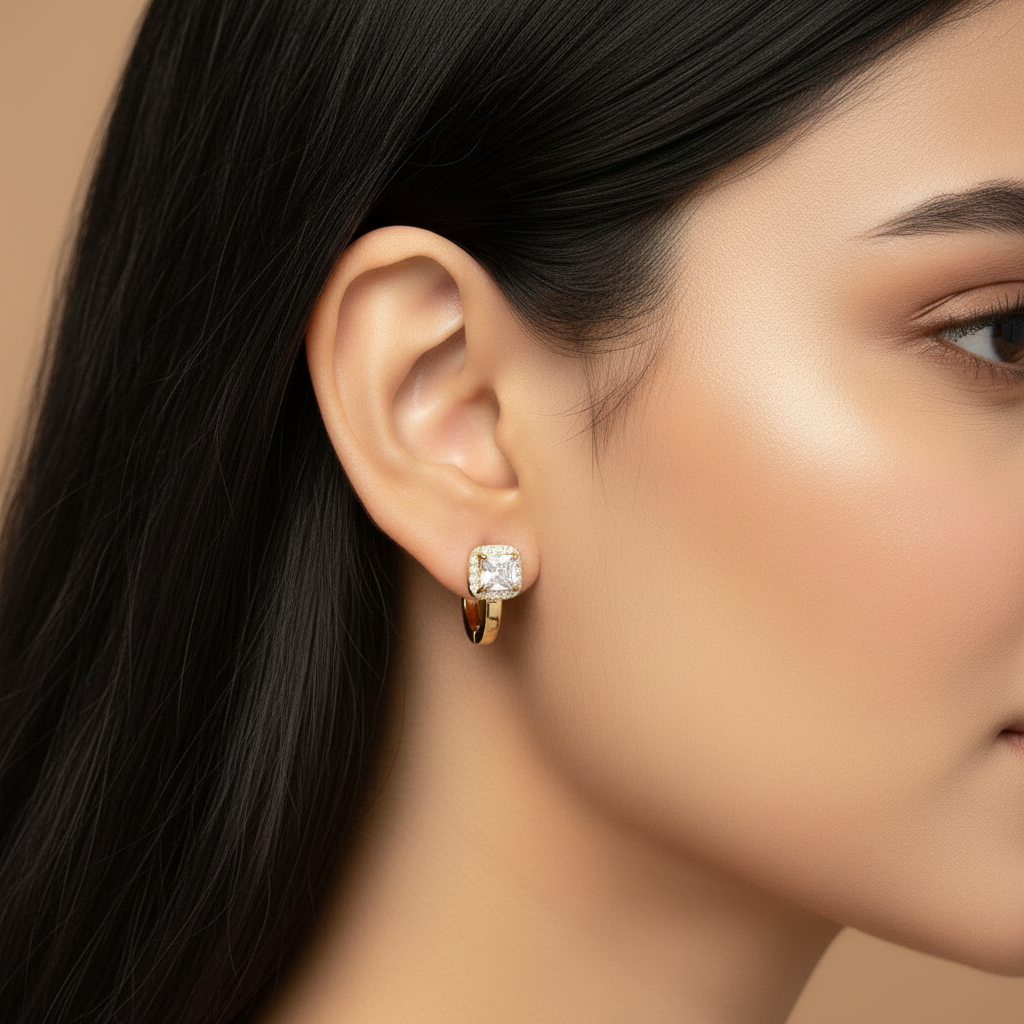 Halo Square Hoops - Image 2