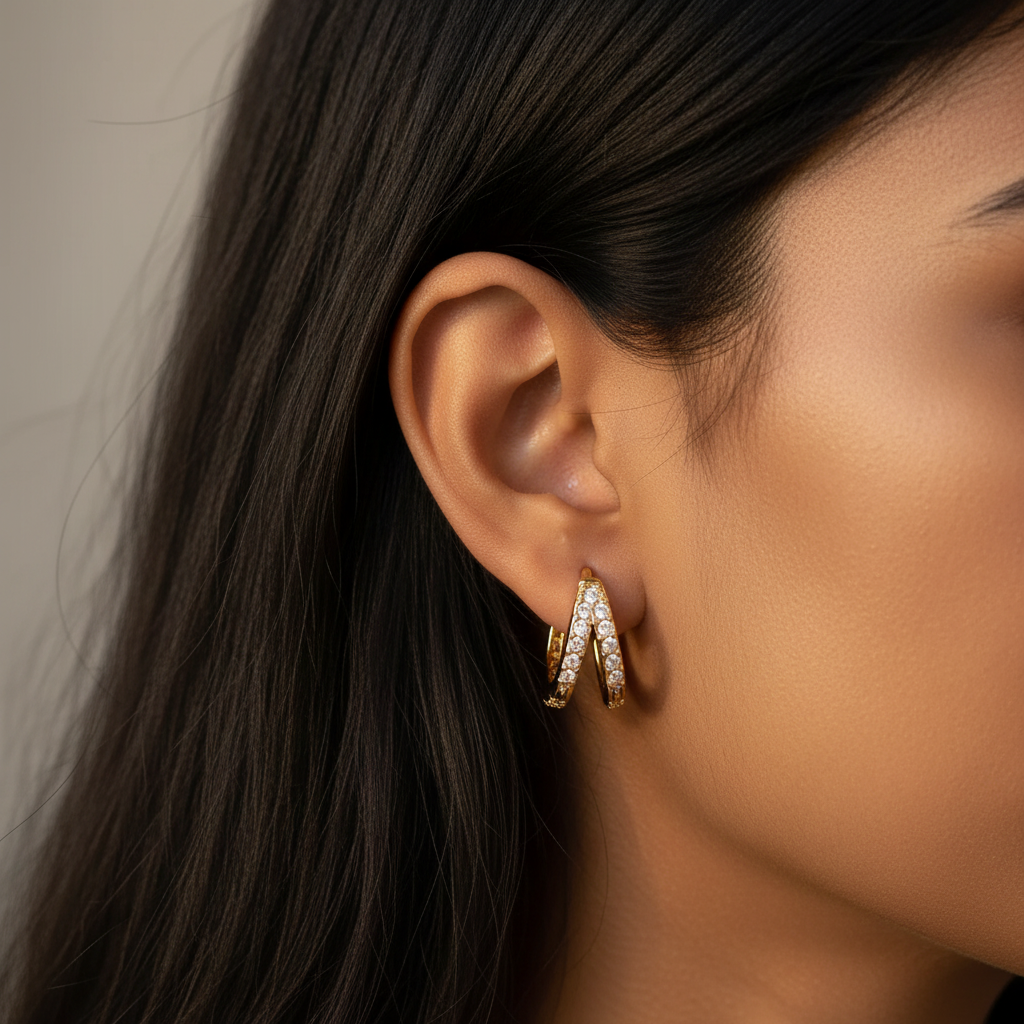 Triple Spark Hoops - Image 2